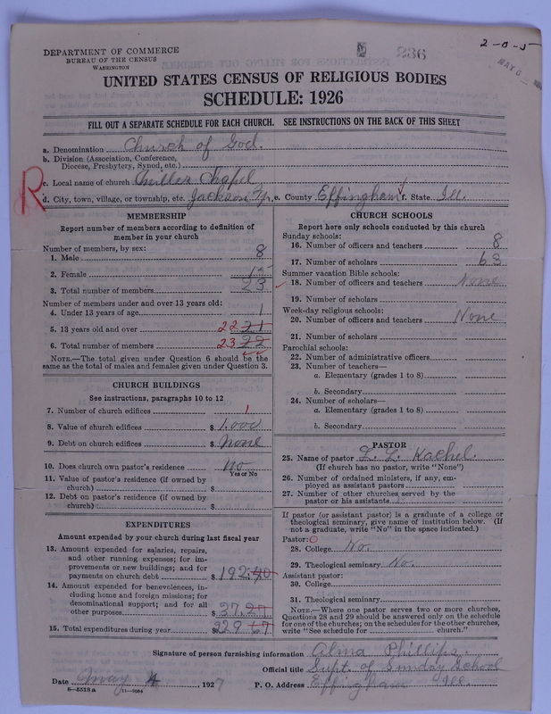 Scan of Church of God (Headquarters, Anderson, Ind.): 236