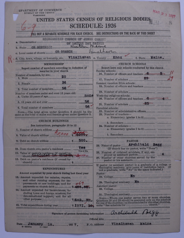 Scan of Reorganized Church of Jesus Christ of Latter Day Saints: 8