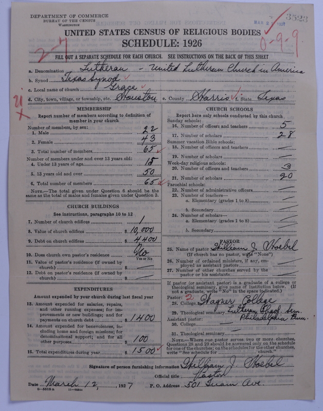 Scan of United Lutheran Church in America: 3523