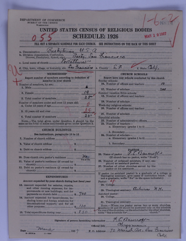 Scan of Presbyterian Church in the United States of America: 8814
