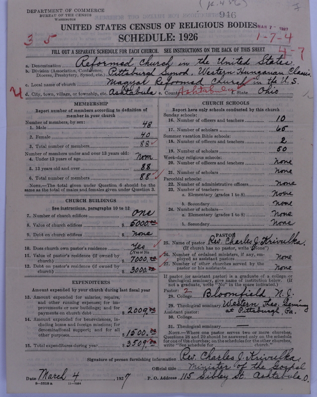 Scan of Reformed Church in the United States: 946