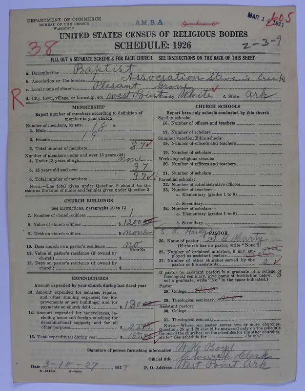 Scan of Landmark Baptist of America: 605