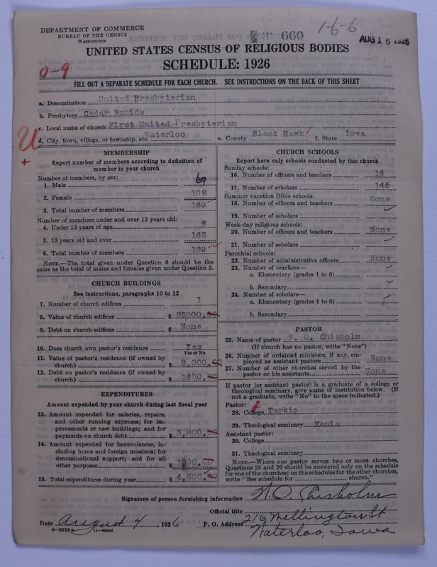 Scan of United Presbyterian Church of North America: 660