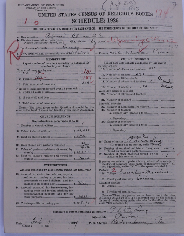 Scan of Reformed Church in the United States: 693