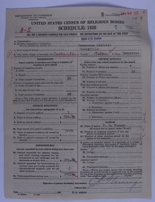 Scan of Church of the Nazarene: 782