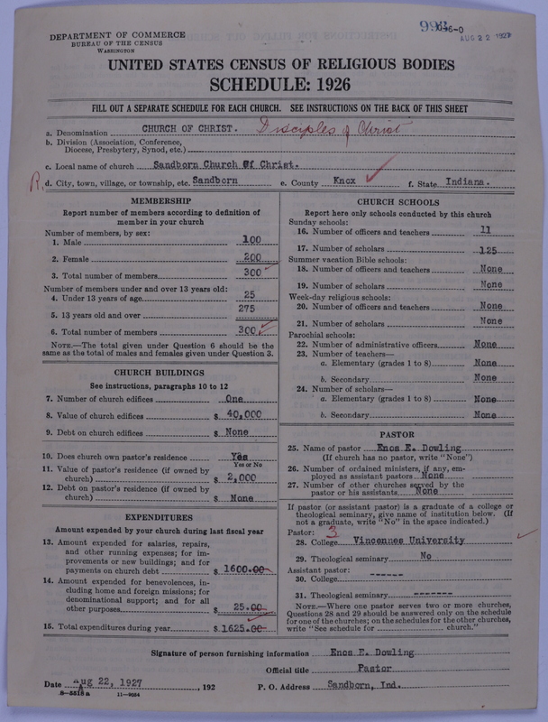 Scan of Disciples of Christ: 993