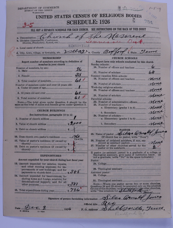 Scan of Church of the Nazarene: 754