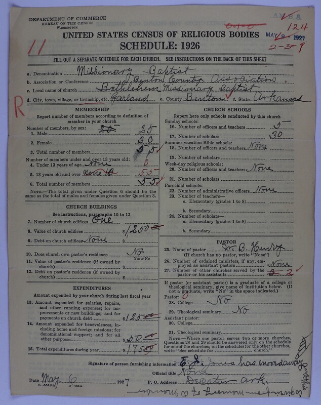 Scan of Landmark Baptist of America: 124