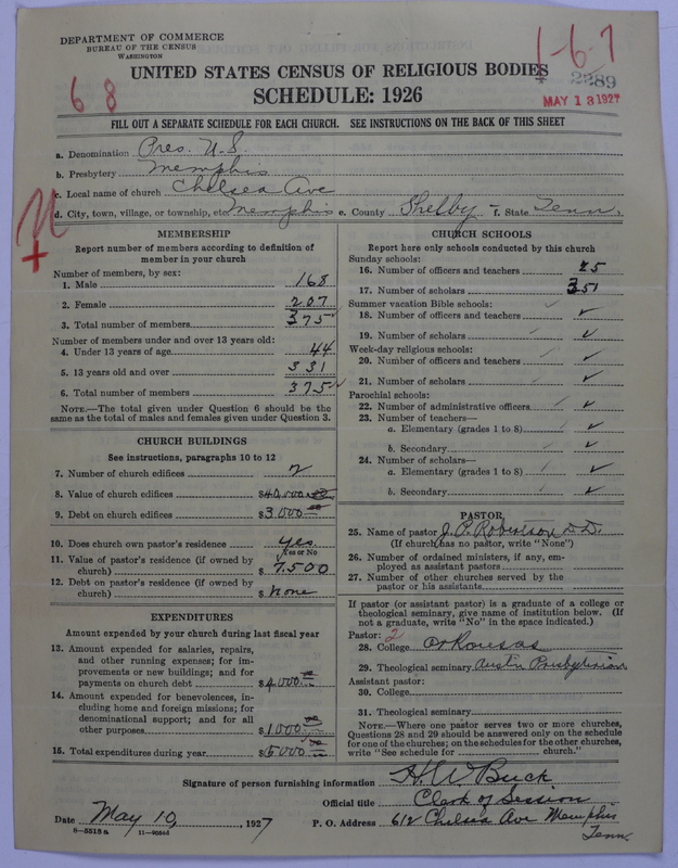 Scan of Presbyterian Church in the United States: 2289