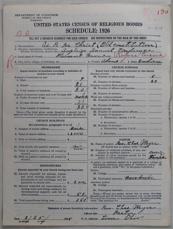 Scan of Church of the United Brethren in Christ (Old Constitution): 130