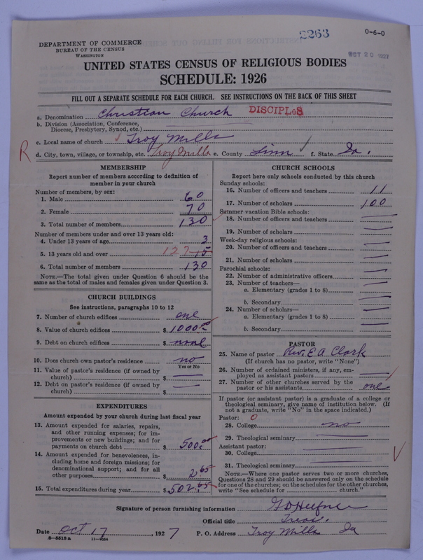 Scan of Disciples of Christ: 2263