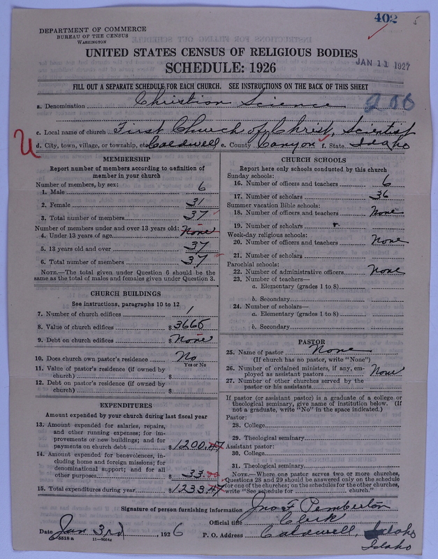 Scan of Church of Christ, Scientist: 402