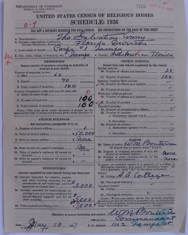 Scan of Salvation Army: 765