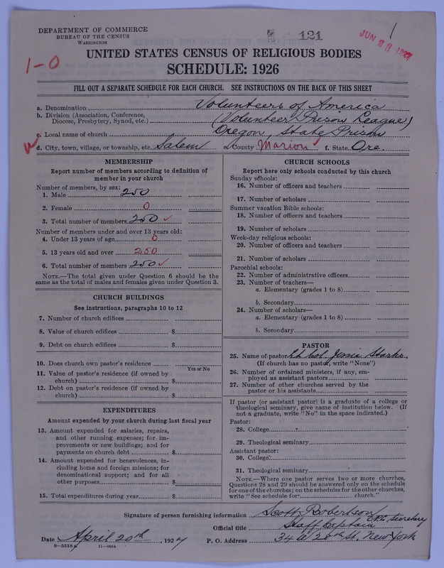 Scan of Volunteers of America: 121