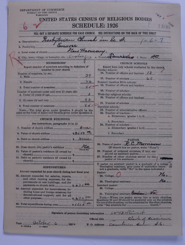 Scan of Presbyterian Church in the United States: 1466