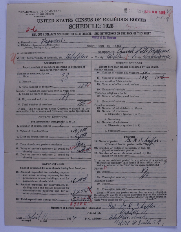 Scan of Church of the Nazarene: 291