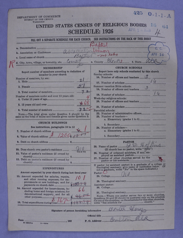 Scan of Negro Baptists: 425