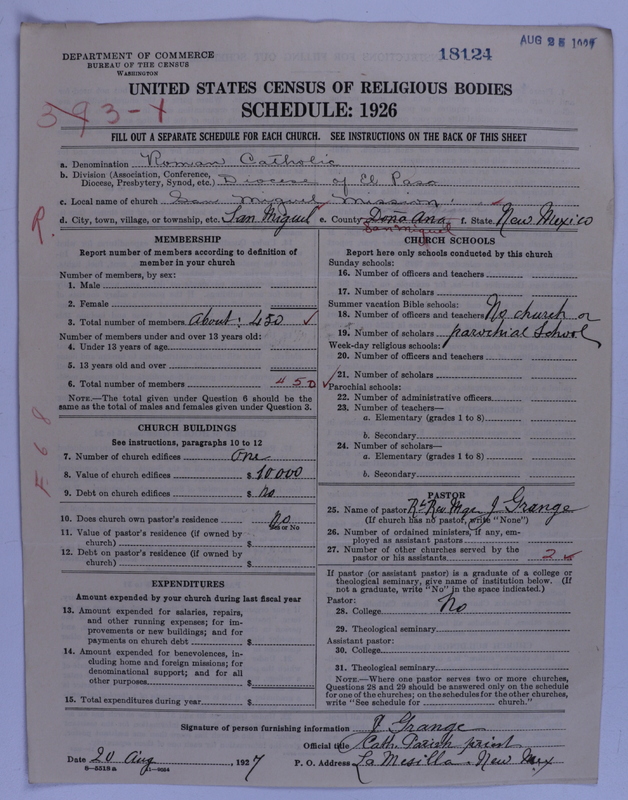 Scan of Roman Catholic Church: 18124