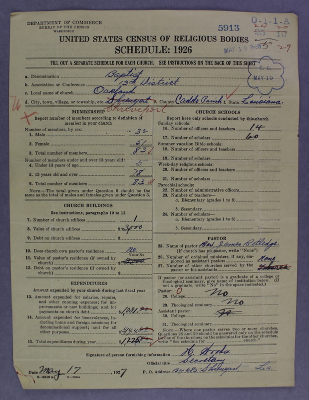 Scan of Negro Baptists: 5913