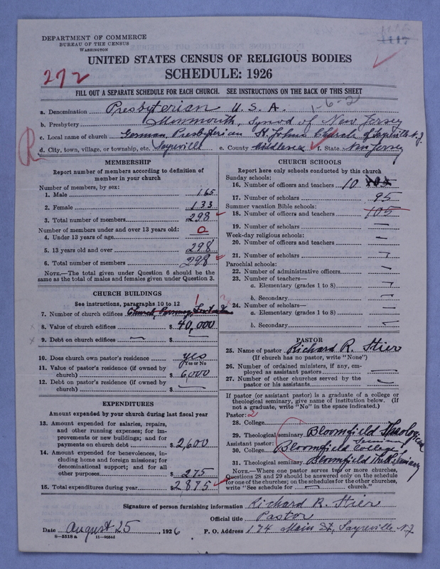 Scan of Presbyterian Church in the United States of America: 1117