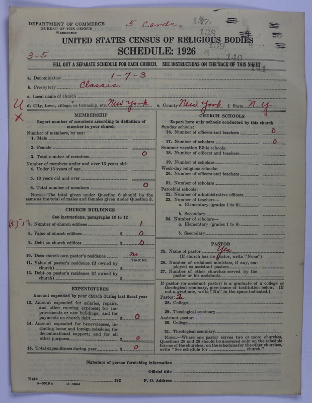 Scan of Reformed Church in America: 141