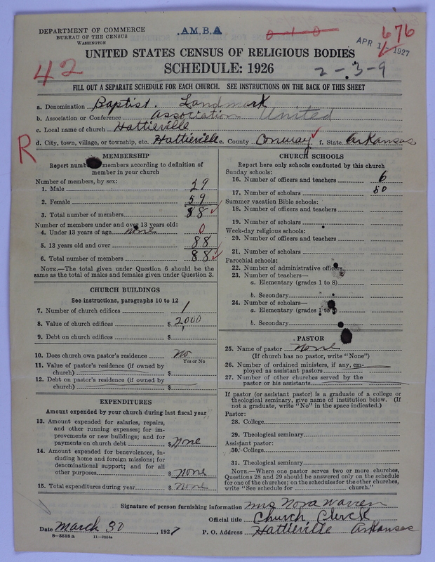 Scan of Landmark Baptist of America: 676