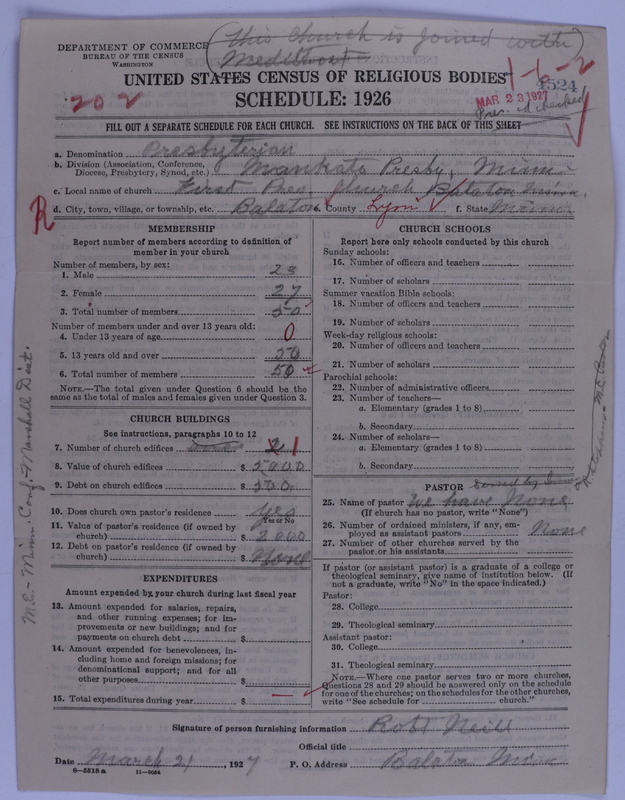 Scan of Presbyterian Church in the United States of America: 4524
