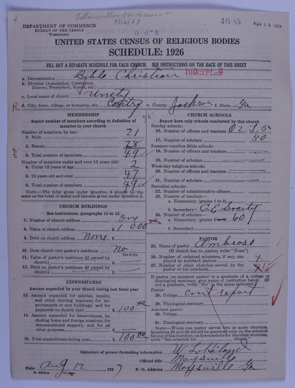Scan of Disciples of Christ: 4695