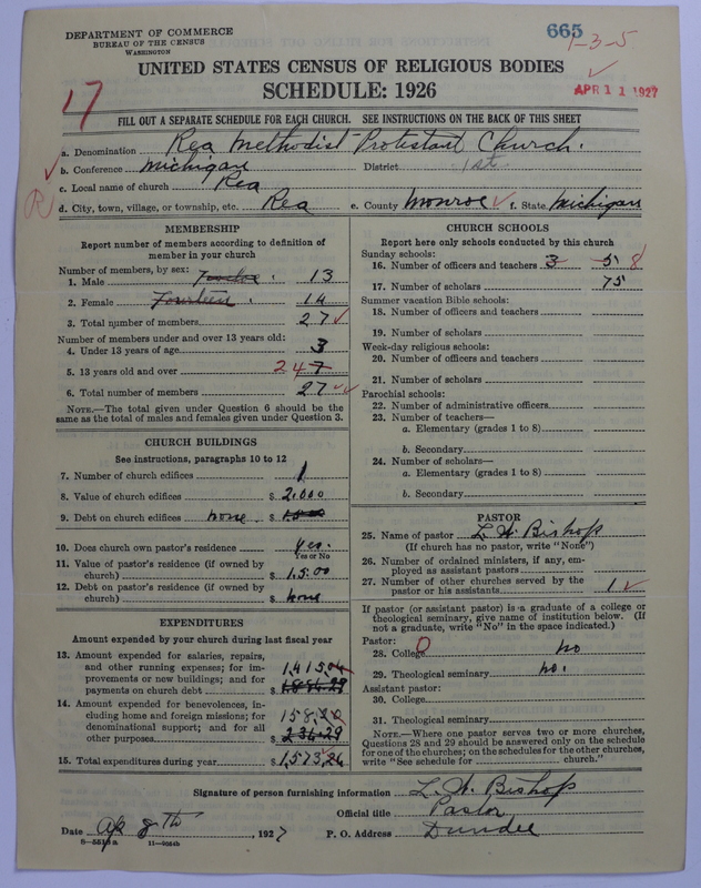 Scan of Methodist Protestant Church: 665