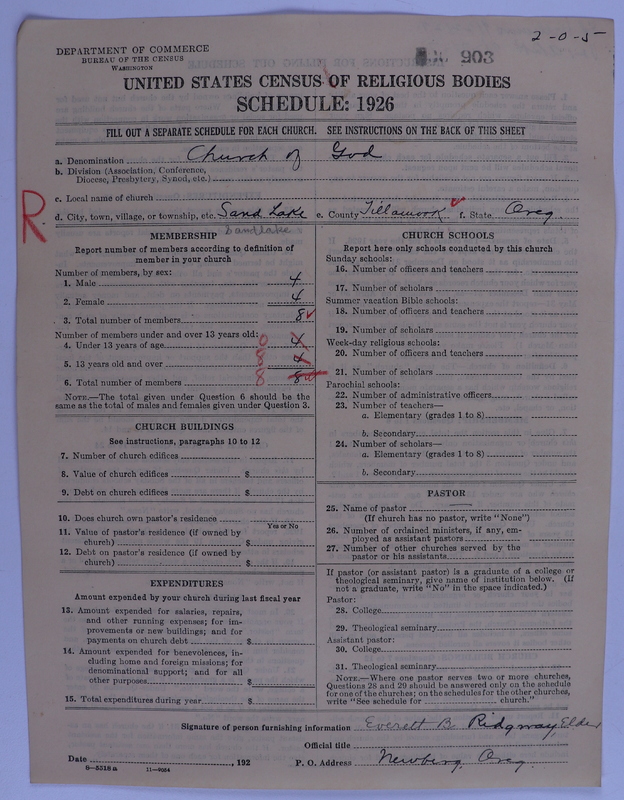 Scan of Church of God (Headquarters, Anderson, Ind.): 903