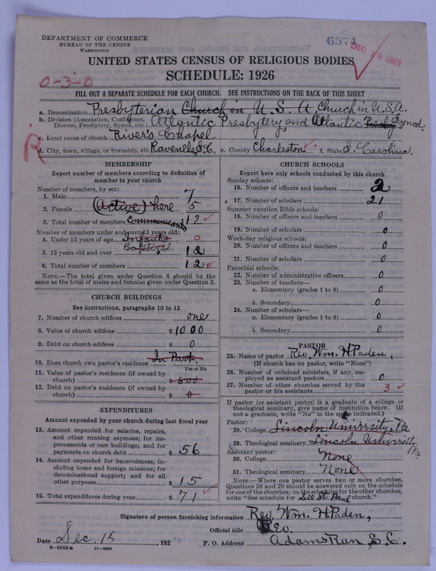 Scan of Presbyterian Church in the United States of America: 6574