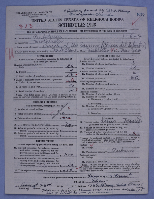 Scan of Presbyterian Church in the United States of America: 847