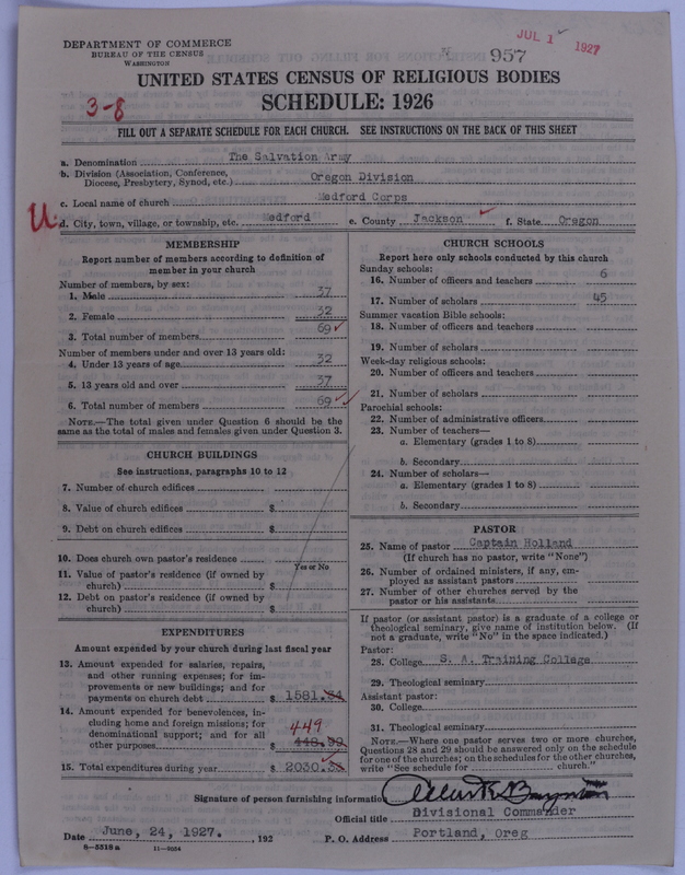 Scan of Salvation Army: 957