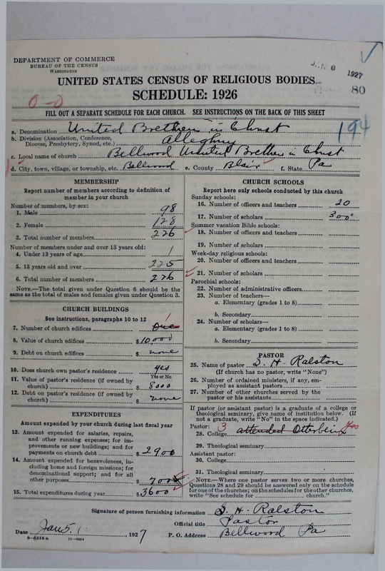 Scan of Church of the United Brethren in Christ: 80