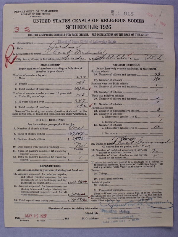 Scan of Church of Jesus Christ of Latter-day Saints: 918