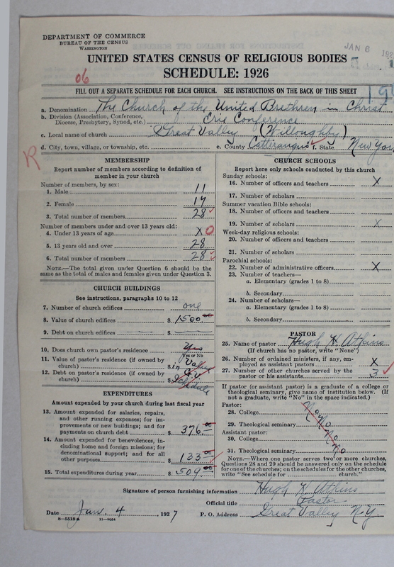 Scan of Church of the United Brethren in Christ: 11