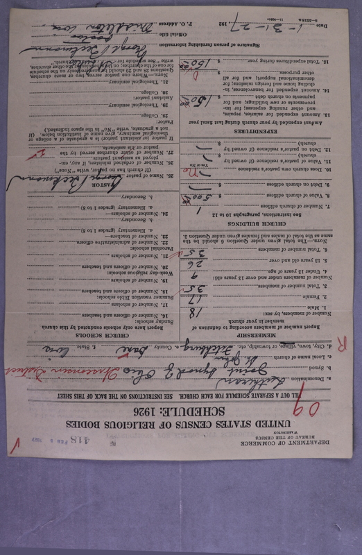 Scan of Synod of the Reformed Presbyterian Church of North America: 418