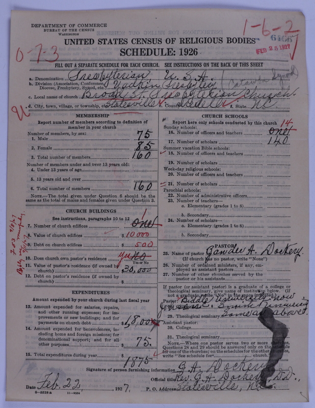 Scan of Presbyterian Church in the United States of America: 6466