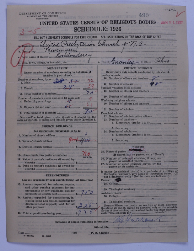 Scan of United Presbyterian Church of North America: 490
