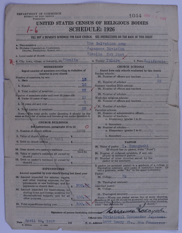 Scan of Salvation Army: 1044