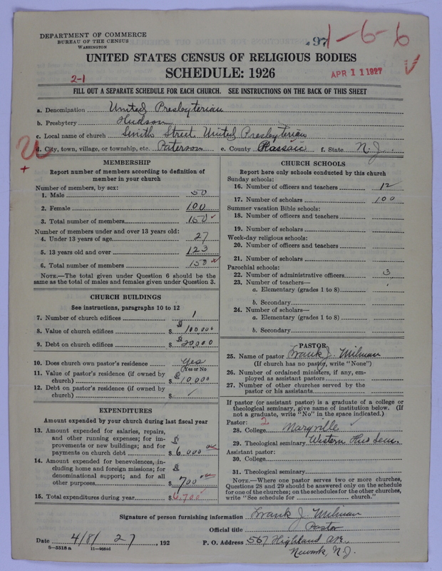 Scan of United Presbyterian Church of North America: 97