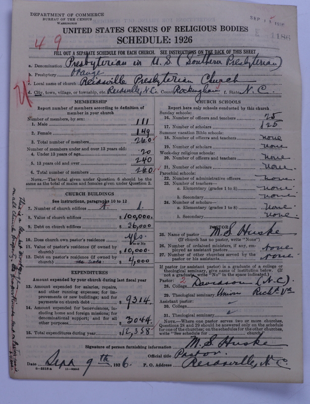 Scan of Presbyterian Church in the United States: 1186
