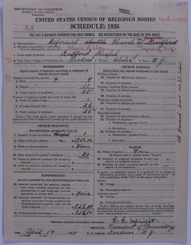 Scan of Reformed Church in America: 249