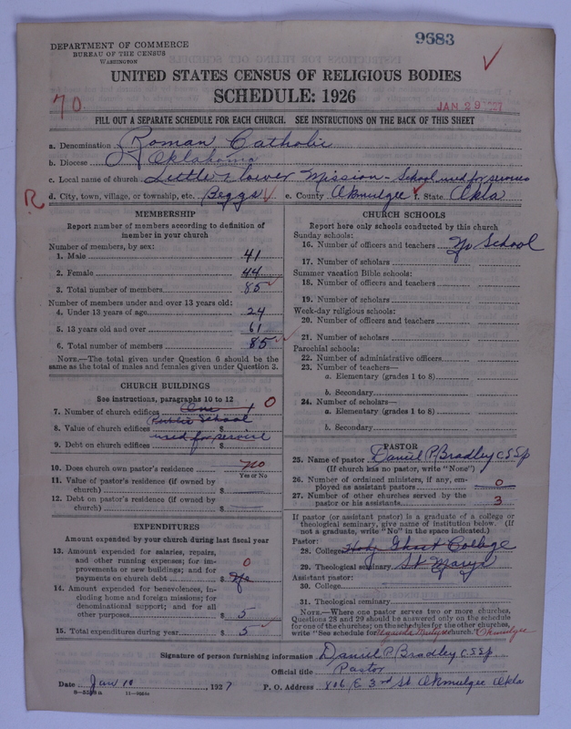 Scan of Roman Catholic Church: 9683