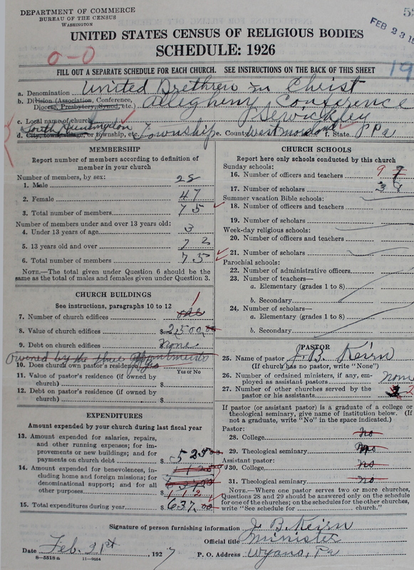 Scan of Church of the United Brethren in Christ: 523