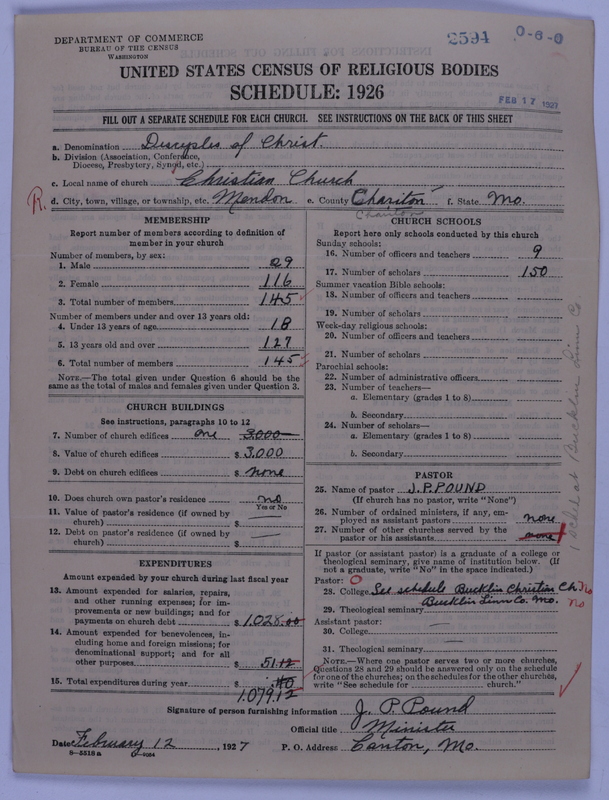 Scan of Disciples of Christ: 2594