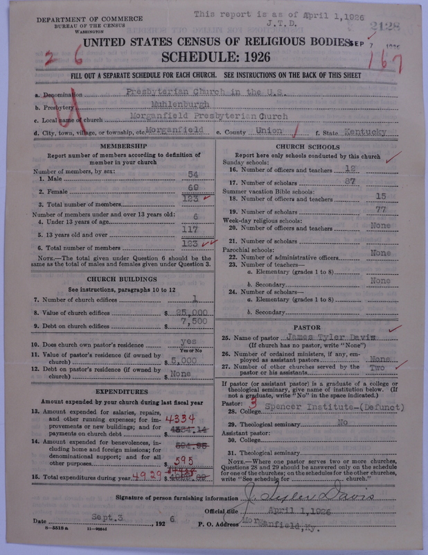 Scan of Presbyterian Church in the United States: 2128