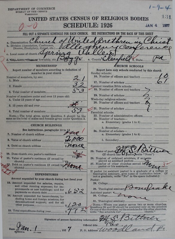 Scan of Church of the United Brethren in Christ: 131