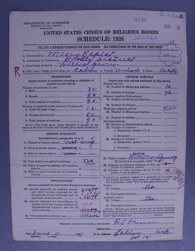 Scan of Negro Baptists: 3739