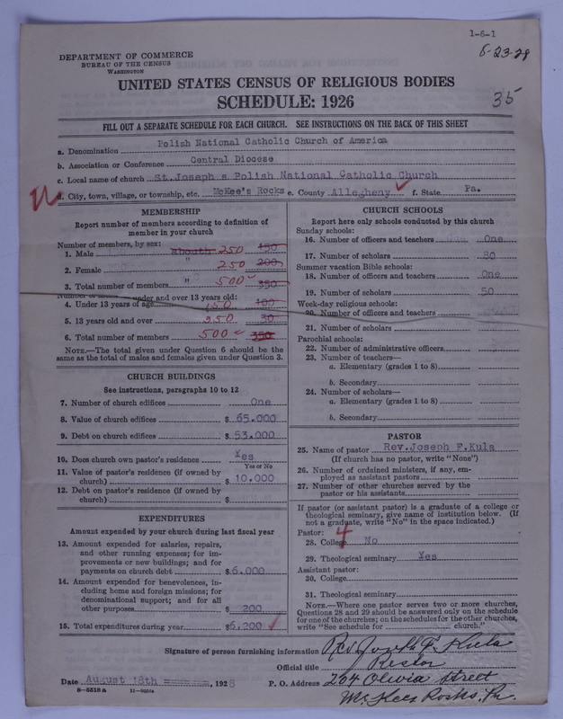 Scan of Polish National Catholic Church of America: 35